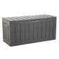 vidaXL Truhe Schwarz 118x53x57 cm Polypropylen vidaXL Truhe Schwarz 118x53x57 cm Polypropylen