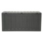 vidaXL Truhe Schwarz 118x53x57 cm Polypropylen vidaXL Truhe Schwarz 118x53x57 cm Polypropylen