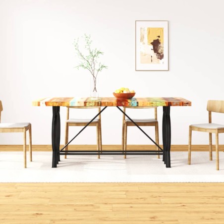 vidaXL Esszimmertisch Altholz Massiv 180 cm
