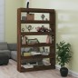 vidaXL Bücherregal/Raumteiler Braun Eichen-Optik 100x30x166 cm vidaXL Bücherregal/Raumteiler Braun Eichen-Optik 100x30x166 cm