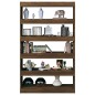 vidaXL Bücherregal/Raumteiler Braun Eichen-Optik 100x30x166 cm vidaXL Bücherregal/Raumteiler Braun Eichen-Optik 100x30x166 cm