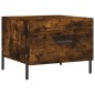 vidaXL Couchtische 2 Stk. Räuchereiche 50x50x40 cm Holzwerkstoff vidaXL Couchtische 2 Stk. Räuchereiche 50x50x40 cm Holzwerkstoff