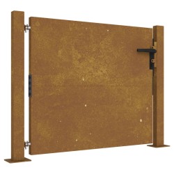 vidaXL Gartentor 105x105 cm Cortenstahl