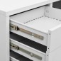 vidaXL Büroschrank Hellgrau 90x40x102 cm Stahl vidaXL Büroschrank Hellgrau 90x40x102 cm Stahl