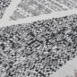 vidaXL Teppich Schwarz und Grau 80x150 cm Baumwolle vidaXL Teppich Schwarz und Grau 80x150 cm Baumwolle
