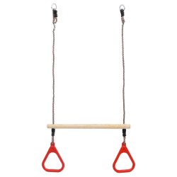 vidaXL Trapezschaukel mit Ringen 