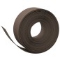 vidaXL Rasenkante Braun 10 m 20 cm Polyethylen vidaXL Rasenkante Braun 10 m 20 cm Polyethylen