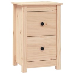 vidaXL Nachttisch 40x35x61,5 cm Massivholz Kiefer