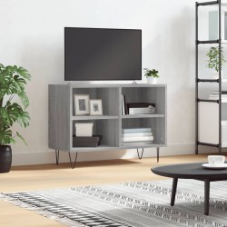 vidaXL TV-Schrank Grau Sonoma 69,5x30x50 cm Holzwerkstoff