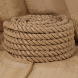 vidaXL Juteseil 5 m Länge 36 mm Stärke