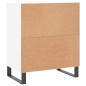 vidaXL Sideboards 3 Stk. Weiß Holzwerkstoff vidaXL Sideboards 3 Stk. Weiß Holzwerkstoff