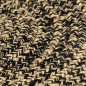 vidaXL Teppich Handgefertigt Jute Schwarz und Braun 240 cm vidaXL Teppich Handgefertigt Jute Schwarz und Braun 240 cm