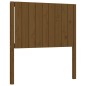 vidaXL Massivholzbett mit Kopfteil Honigbraun 90x200 cm vidaXL Massivholzbett mit Kopfteil Honigbraun 90x200 cm