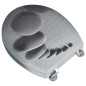 vidaXL Toilettensitze mit Deckel 2 Stk. MDF Steine vidaXL Toilettensitze mit Deckel 2 Stk. MDF Steine