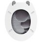 vidaXL Toilettensitze mit Deckel 2 Stk. MDF Steine vidaXL Toilettensitze mit Deckel 2 Stk. MDF Steine