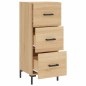 vidaXL Sideboard Sonoma-Eiche 34,5x34x90 cm Holzwerkstoff vidaXL Sideboard Sonoma-Eiche 34,5x34x90 cm Holzwerkstoff
