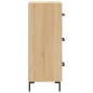 vidaXL Sideboard Sonoma-Eiche 34,5x34x90 cm Holzwerkstoff vidaXL Sideboard Sonoma-Eiche 34,5x34x90 cm Holzwerkstoff