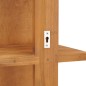 vidaXL Wandspiegel mit Regalen 30×30×120 cm Teak Massivholz vidaXL Wandspiegel mit Regalen 30×30×120 cm Teak Massivholz