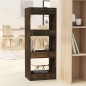 vidaXL Bücherregal/Raumteiler Räuchereiche 40x30x103 cm Holzwerkstoff vidaXL Bücherregal/Raumteiler Räuchereiche 40x30x103 cm Holzwerkstoff