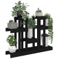vidaXL Pflanzenständer Schwarz 104,5x25x77,5 cm Massivholz Kiefer vidaXL Pflanzenständer Schwarz 104,5x25x77,5 cm Massivholz Kiefer
