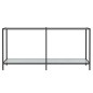 vidaXL Konsolentisch Weiß 160x35x75,5 cm cm Hartglas vidaXL Konsolentisch Weiß 160x35x75,5 cm cm Hartglas