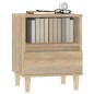 vidaXL Nachttische 2 Stk. Sonoma-Eiche 40x35x50 cm vidaXL Nachttische 2 Stk. Sonoma-Eiche 40x35x50 cm
