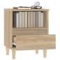 vidaXL Nachttische 2 Stk. Sonoma-Eiche 40x35x50 cm vidaXL Nachttische 2 Stk. Sonoma-Eiche 40x35x50 cm