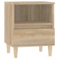 vidaXL Nachttische 2 Stk. Sonoma-Eiche 40x35x50 cm vidaXL Nachttische 2 Stk. Sonoma-Eiche 40x35x50 cm