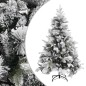 vidaXL Weihnachtsbaum mit Zapfen Beschneit 150 cm PVC & PE vidaXL Weihnachtsbaum mit Zapfen Beschneit 150 cm PVC & PE