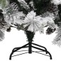 vidaXL Weihnachtsbaum mit Zapfen Beschneit 150 cm PVC & PE vidaXL Weihnachtsbaum mit Zapfen Beschneit 150 cm PVC & PE