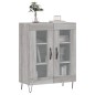 vidaXL Sideboard Grau Sonoma 69,5x34x90 cm Holzwerkstoff vidaXL Sideboard Grau Sonoma 69,5x34x90 cm Holzwerkstoff