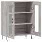 vidaXL Sideboard Grau Sonoma 69,5x34x90 cm Holzwerkstoff vidaXL Sideboard Grau Sonoma 69,5x34x90 cm Holzwerkstoff