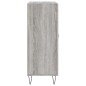 vidaXL Sideboard Grau Sonoma 69,5x34x90 cm Holzwerkstoff vidaXL Sideboard Grau Sonoma 69,5x34x90 cm Holzwerkstoff