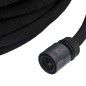 vidaXL Tropfschlauch Schwarz 0,6" 10 m Gummi vidaXL Tropfschlauch Schwarz 0,6" 10 m Gummi