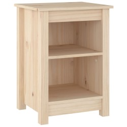 vidaXL Nachttisch 40x35x55 cm Massivholz Kiefer
