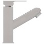 vidaXL Waschbeckenarmatur mit Herausziehbarer Brause Silbern 157x172 mm vidaXL Waschbeckenarmatur mit Herausziehbarer Brause Silbern 157x172 mm