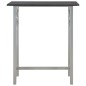 vidaXL 3-tlg. Bar-Set Holz und Stahl Schwarz vidaXL 3-tlg. Bar-Set Holz und Stahl Schwarz
