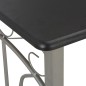 vidaXL 3-tlg. Bar-Set Holz und Stahl Schwarz vidaXL 3-tlg. Bar-Set Holz und Stahl Schwarz
