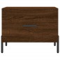 vidaXL Couchtische 2 Stk. Braun Eichen-Optik 50x50x40 cm Holzwerkstoff vidaXL Couchtische 2 Stk. Braun Eichen-Optik 50x50x40 cm Holzwerkstoff