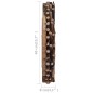 vidaXL Wandspiegel 40 cm Teak Rund vidaXL Wandspiegel 40 cm Teak Rund