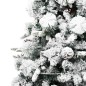 vidaXL Weihnachtsbaum mit LEDs & Zapfen Beschneit 195 cm PVC & PE vidaXL Weihnachtsbaum mit LEDs & Zapfen Beschneit 195 cm PVC & PE