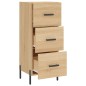 vidaXL Sideboard Sonoma-Eiche 34,5x34x90 cm Holzwerkstoff vidaXL Sideboard Sonoma-Eiche 34,5x34x90 cm Holzwerkstoff