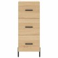 vidaXL Sideboard Sonoma-Eiche 34,5x34x90 cm Holzwerkstoff vidaXL Sideboard Sonoma-Eiche 34,5x34x90 cm Holzwerkstoff