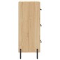vidaXL Sideboard Sonoma-Eiche 34,5x34x90 cm Holzwerkstoff vidaXL Sideboard Sonoma-Eiche 34,5x34x90 cm Holzwerkstoff