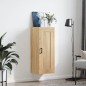 vidaXL Wandschrank Sonoma-Eiche 34,5x34x90 cm Holzwerkstoff vidaXL Wandschrank Sonoma-Eiche 34,5x34x90 cm Holzwerkstoff