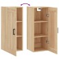 vidaXL Wandschrank Sonoma-Eiche 34,5x34x90 cm Holzwerkstoff vidaXL Wandschrank Sonoma-Eiche 34,5x34x90 cm Holzwerkstoff