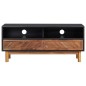 vidaXL TV-Schrank 100x35x45 cm Akazie Massivholz und MDF vidaXL TV-Schrank 100x35x45 cm Akazie Massivholz und MDF