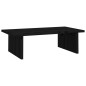 vidaXL Monitorständer Schwarz 50x27x15 cm Massivholz Kiefer vidaXL Monitorständer Schwarz 50x27x15 cm Massivholz Kiefer