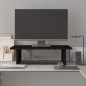 vidaXL Monitorständer Schwarz 50x27x15 cm Massivholz Kiefer vidaXL Monitorständer Schwarz 50x27x15 cm Massivholz Kiefer