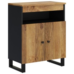 vidaXL Sideboard mit 2 Türen 60x33x75 cm Massivholz Mango